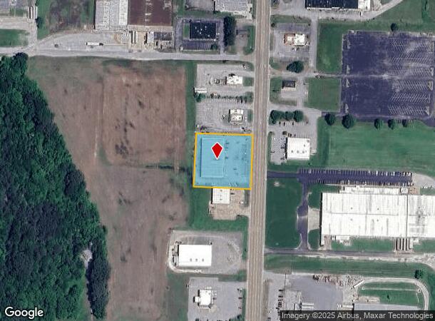 N Central Ave, Humboldt, TN Parcel Map