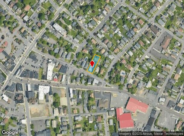213 Harper St, Dunmore, PA Parcel Map