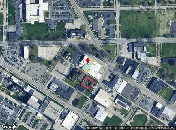 2117 Adams St, Toledo, OH Parcel Map