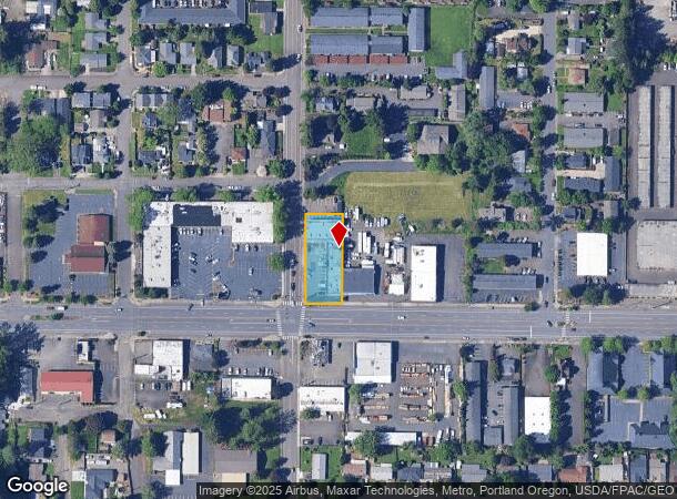 1025 E Powell Blvd, Gresham, OR Parcel Map