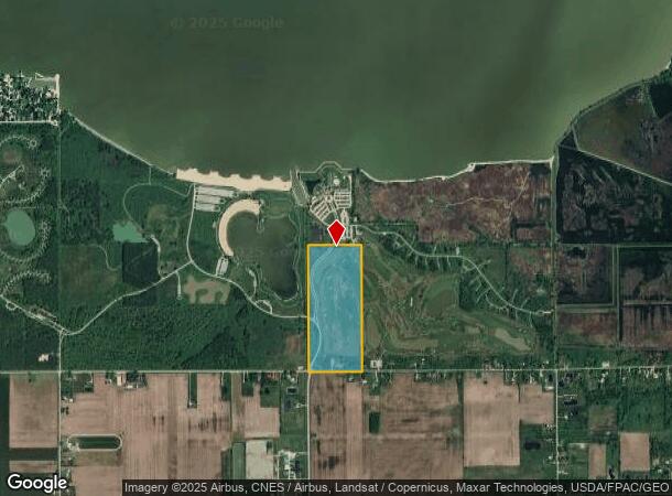  7431 Cedar Point Rd, Oregon, OH Parcel Map