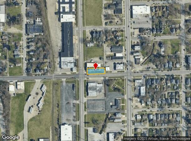  2224 S Main St, South Bend, IN Parcel Map