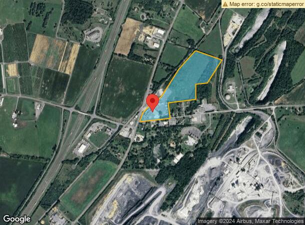  3468 Martinsburg Pike, Clear Brook, VA Parcel Map