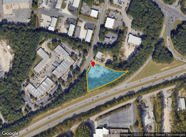 2524 Schieffelin Rd, Apex, NC Parcel Map