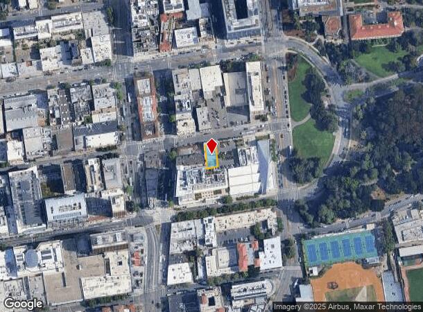 2112 Addison St, Berkeley, CA Parcel Map