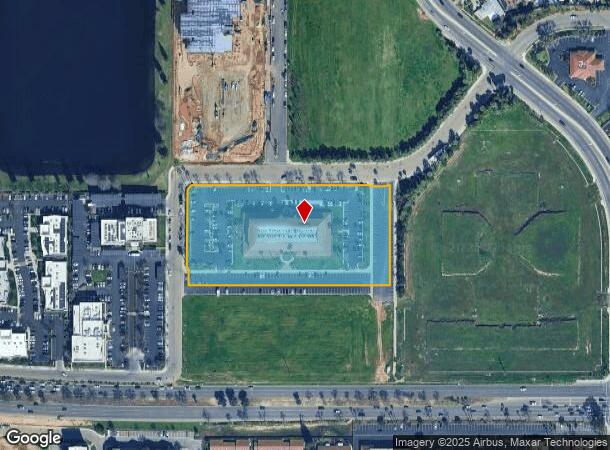  575 E Locust Ave, Fresno, CA Parcel Map