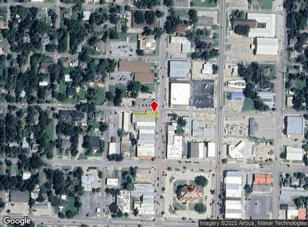 521 N Main St, Bonham, TX Parcel Map
