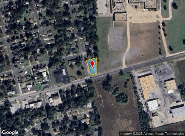  105 S Colbert Ave, Sherman, TX Parcel Map