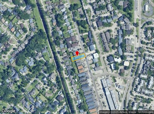 2008 Hickory Ave, New Orleans, LA Parcel Map