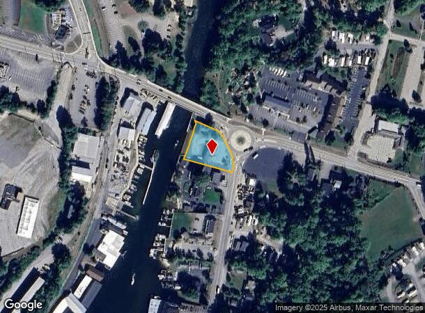 1208 Weirs Blvd, Laconia, NH Parcel Map