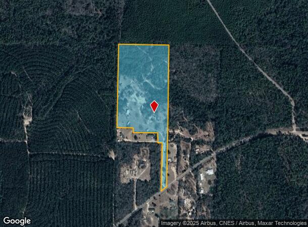 8107 Blackwater Ridge Rd, Milton, FL Parcel Map