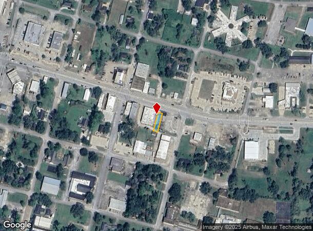 321 E Brazos Ave, West Columbia, TX Parcel Map