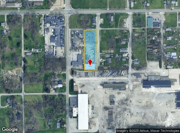  2118 Strathmore St, Fort Wayne, IN Parcel Map