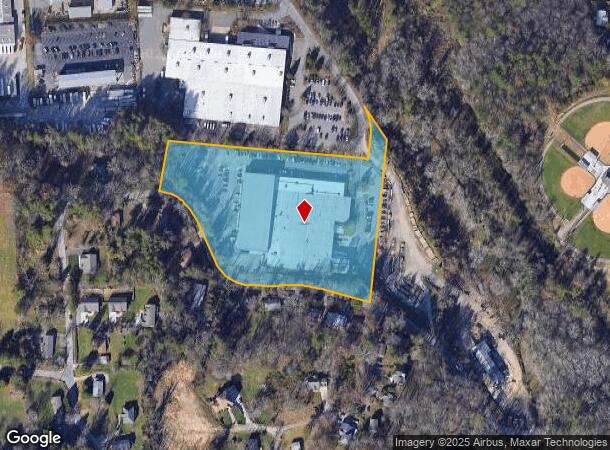  605 Sweeten Creek Industrial Park, Asheville, NC Parcel Map