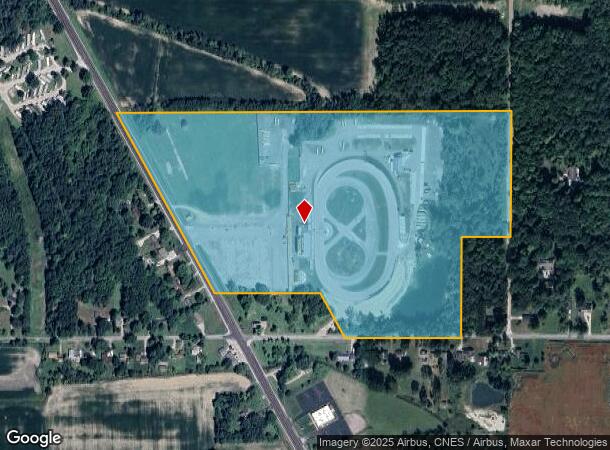  10945 Dixie Hwy, Birch Run, MI Parcel Map