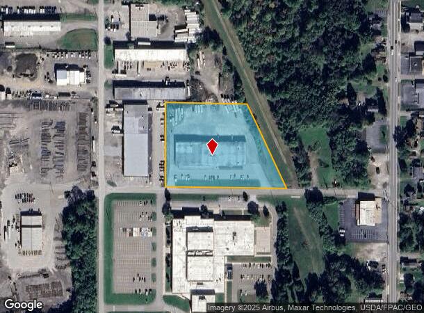  1330 Seaborn St, Mineral Ridge, OH Parcel Map