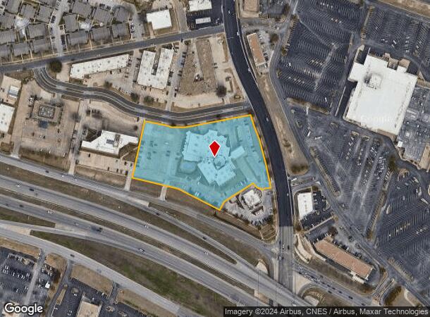  1721 E Central Texas Expy, Killeen, TX Parcel Map