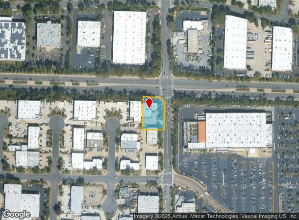 12190 Tech Center Dr, Poway, CA Parcel Map