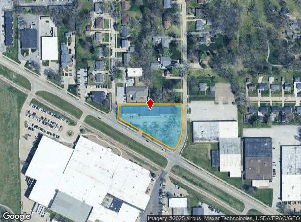  8031 University Blvd, Clive, IA Parcel Map