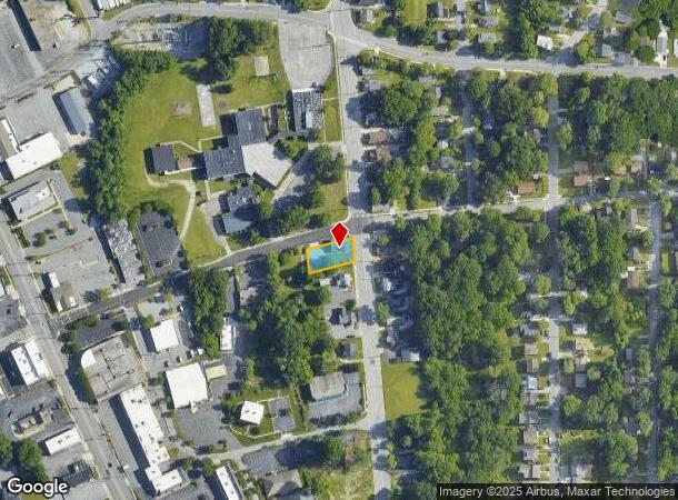 1521 Johnson St, High Point, NC Parcel Map