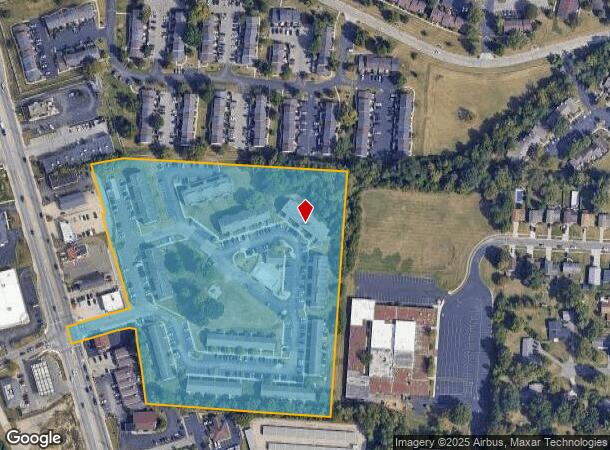 9260 Round Top Rd, Cincinnati, OH Parcel Map