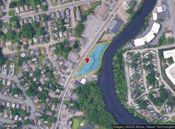 80 Bridge St, Dedham, MA Parcel Map