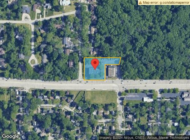  3612 Lincoln Hwy, Olympia Fields, IL Parcel Map