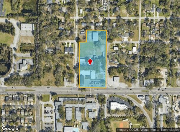  7705 Gunn Hwy, Tampa, FL Parcel Map