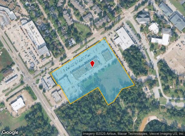 6905 Cypresswood Dr, Spring, TX Parcel Map