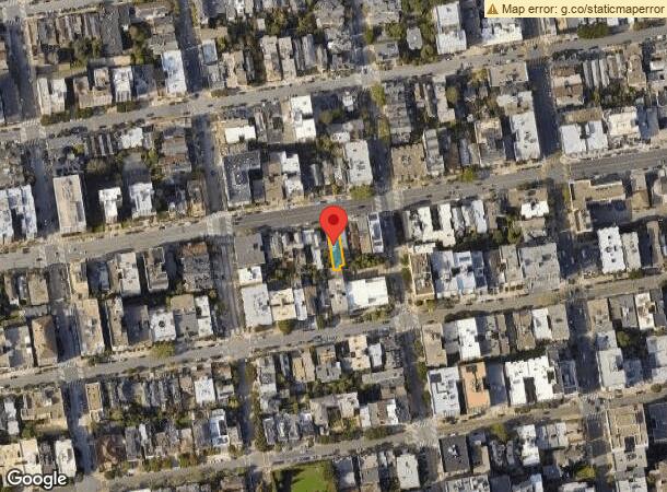  1809 Broadway, San Francisco, CA Parcel Map