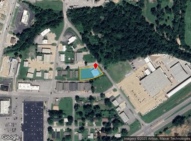 1610 S Park Hill Rd, Tahlequah, OK Parcel Map
