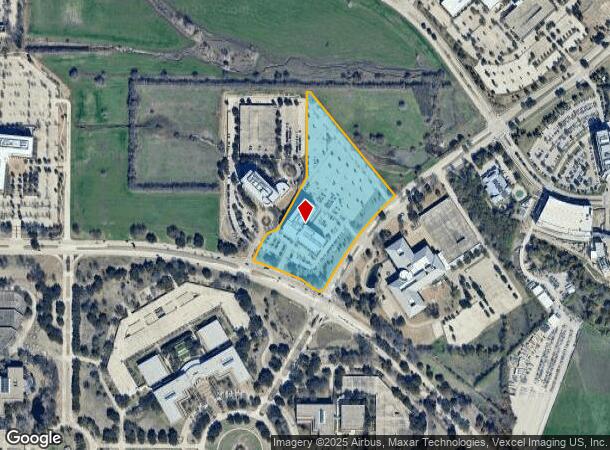  5445 Legacy Dr, Plano, TX Parcel Map
