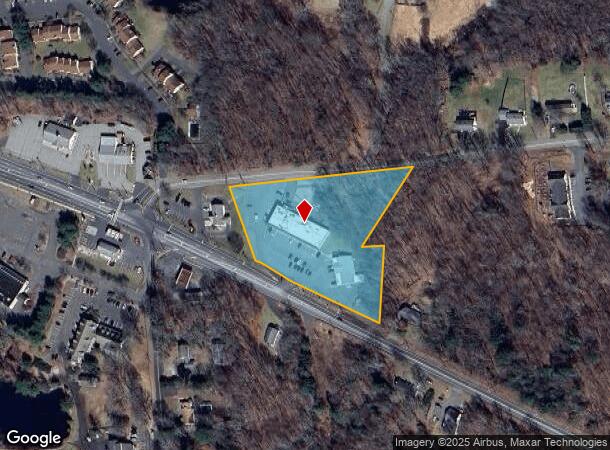  237 Merrow Rd, Tolland, CT Parcel Map