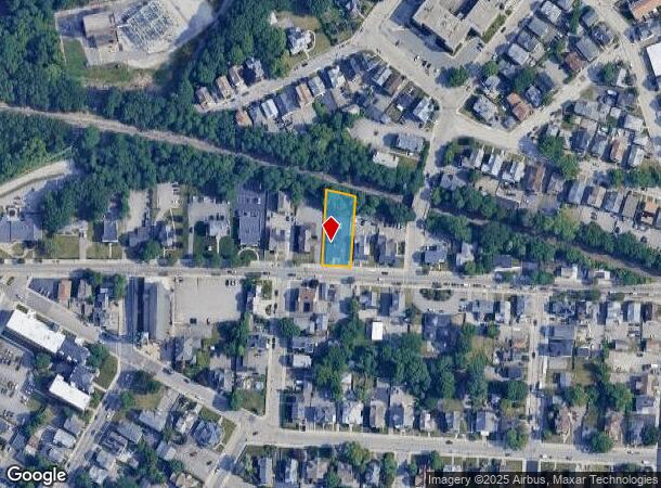  62 Hamlet Ave, Woonsocket, RI Parcel Map