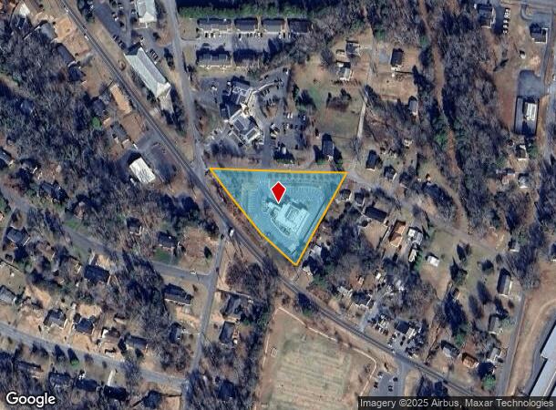  724 Thomas St, Asheboro, NC Parcel Map
