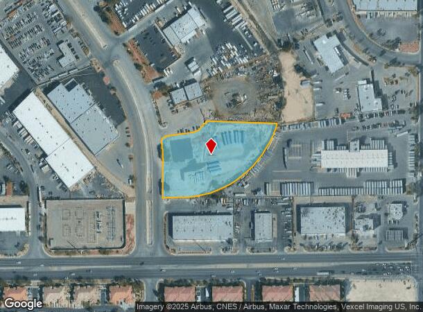 4420 Vandenberg Dr, North Las Vegas, NV Parcel Map
