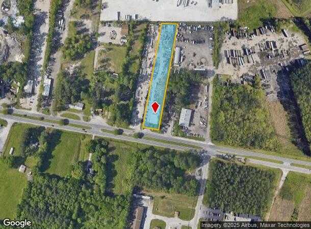  3935 S Military Hwy, Chesapeake, VA Parcel Map