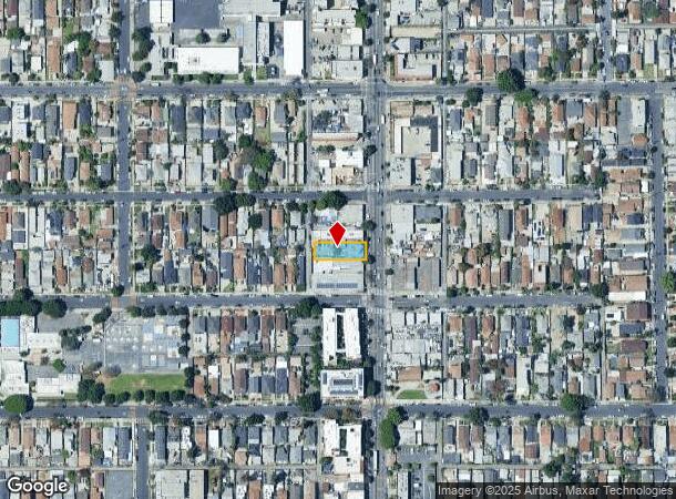  4159 S Central Ave, Los Angeles, CA Parcel Map