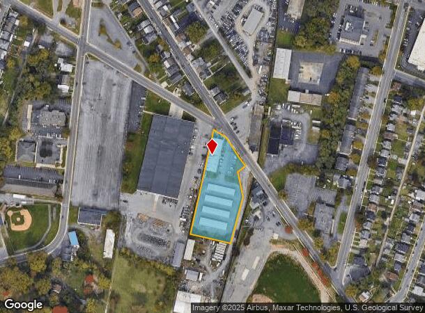  435 E Baltimore St, Hagerstown, MD Parcel Map