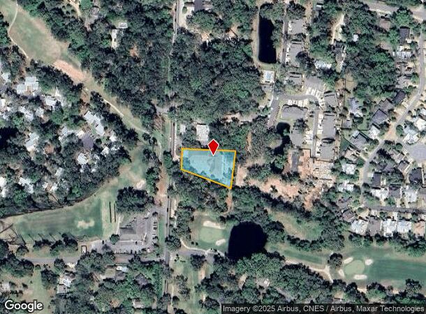  5500 Frederica Rd, Saint Simons Island, GA Parcel Map