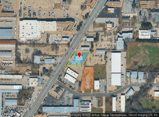 2401 S Cooper St, Arlington, TX Parcel Map
