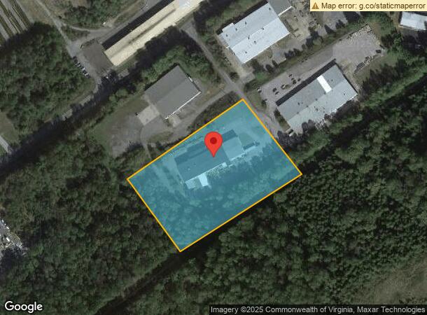  15016 Industrial Park Rd, Bristol, VA Parcel Map