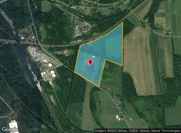  8673 Lyons Marengo Rd, Lyons, NY Parcel Map