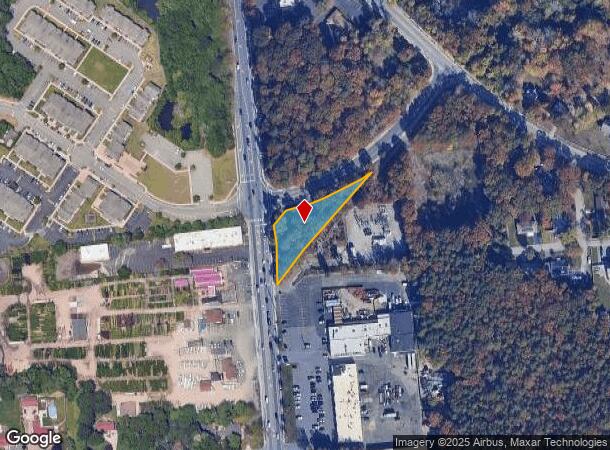 Coram Yaphank Rd, Coram, NY Parcel Map