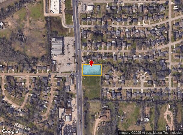  10603 Cullen Blvd, Houston, TX Parcel Map