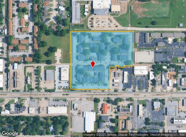 2011 W Lindsey St, Norman, OK Parcel Map