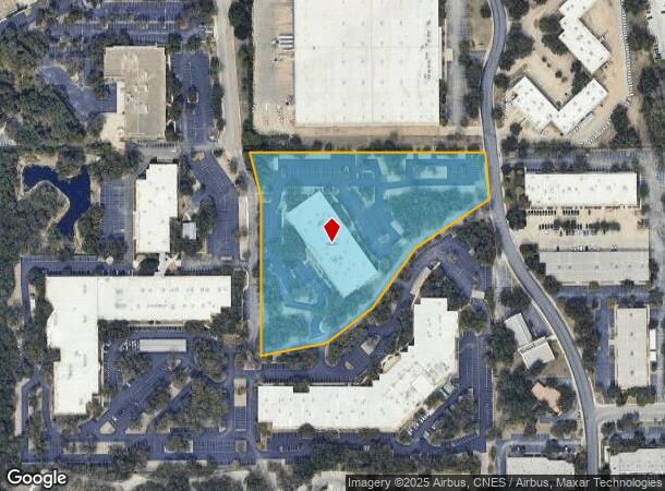  12459 Network Blvd, San Antonio, TX Parcel Map