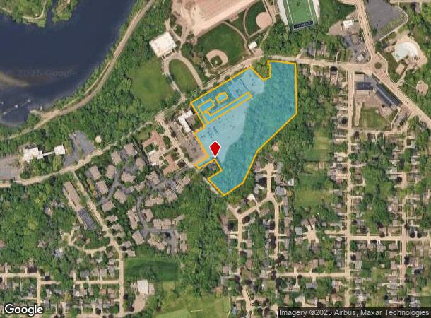  1111 E South River St, Appleton, WI Parcel Map