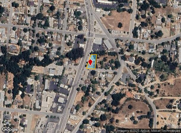  600 N Ventura St, Ojai, CA Parcel Map