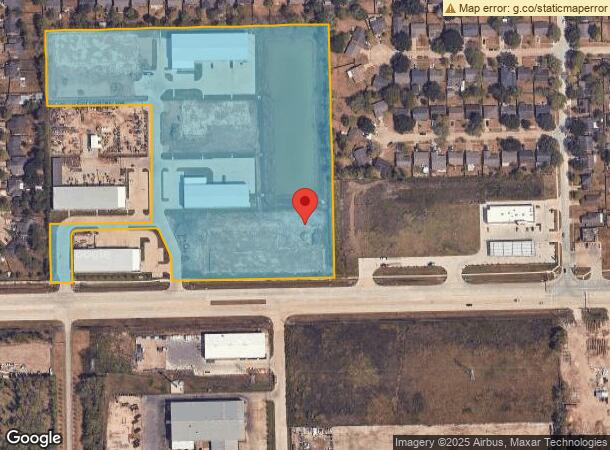  6811 Mchard Rd, Houston, TX Parcel Map